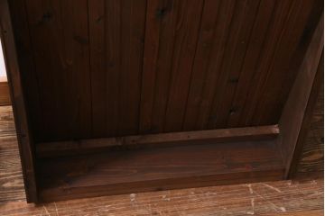 【O様ご決済用】ラフジュ工房オリジナル　古材使用　薄型ブックシェルフ2台