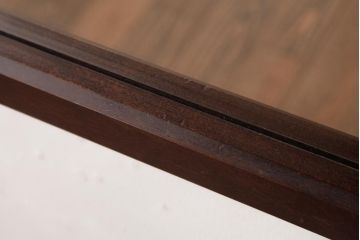 中古　松本民芸家具　リメイク　和洋どちらの空間にも馴染むシンプルなウォールミラー(壁掛け鏡)
