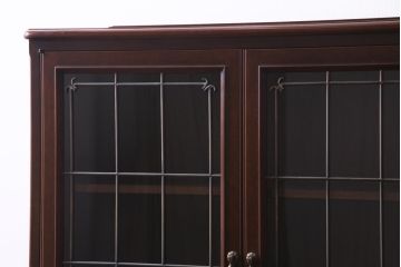 ビンテージ家具　神戸洋家具　メープル不二屋　高級感漂うクラシカルなサイドボード(収納棚)(定価約59万円)