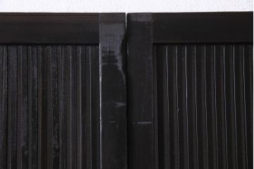 アンティーク建具　和製アンティーク　ワンランク上の和の空間を演出する万本格子戸3枚セット(引き戸、建具)(R-036544)
