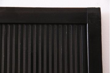 アンティーク建具　和製アンティーク　ワンランク上の和の空間を演出する万本格子戸3枚セット(引き戸、建具)(R-036544)