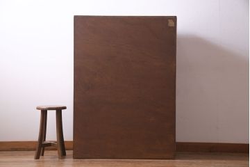 ヴィンテージ家具　北欧家具　G-PLAN(ジープラン)　Brandon(ブランドン)　ハンガー掛け付き　オーク材製のスモールワードローブ(ビンテージ)(R-036551)