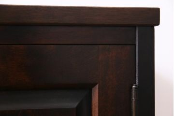 当店リメイク家具　北海道民芸家具　テレビ台　落ち着いた雰囲気が魅力的な2wayリビングボード(衣装箪笥、収納棚)