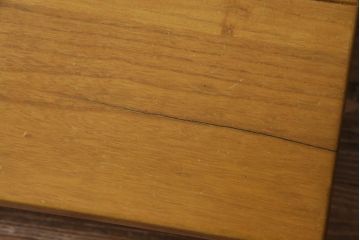 和製アンティーク家具　昭和レトロ　上品な和の雰囲気漂う座卓(テーブル、関西火鉢、囲炉裏)
