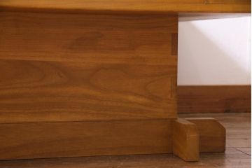 和製アンティーク家具　昭和レトロ　上品な和の雰囲気漂う座卓(テーブル、関西火鉢、囲炉裏)