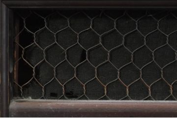 和製アンティーク　和空間を盛り上げる四尺水屋箪笥(サイドボード、食器棚、収納棚、キャビネット)(R-036584)