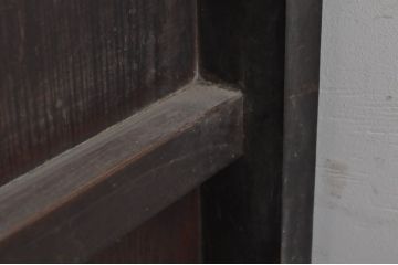 和製アンティーク　和空間を盛り上げる四尺水屋箪笥(サイドボード、食器棚、収納棚、キャビネット)(R-036584)