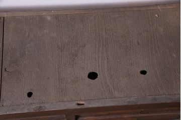 アンティーク家具　木味が魅力の四尺水屋箪笥(サイドボード、食器棚、収納棚)(R-036594)