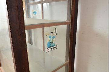 アンティーク家具　特大サイズのガラスケース(ショーケース、飾り棚)(R-036598)