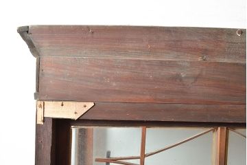 アンティーク家具　特大サイズのガラスケース(ショーケース、飾り棚)(R-036598)