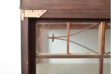 アンティーク家具　特大サイズのガラスケース(ショーケース、飾り棚)(R-036598)