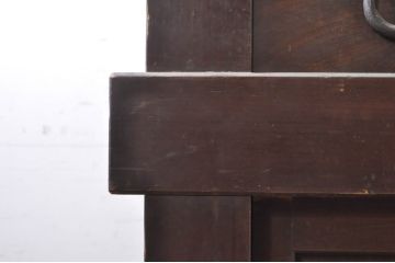 和製アンティーク　一本物　存在感抜群の六尺水屋箪笥(キャビネット、収納棚、戸棚、食器棚)(R-036599)