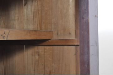 和製アンティーク　一本物　存在感抜群の六尺水屋箪笥(キャビネット、収納棚、戸棚、食器棚)(R-036599)
