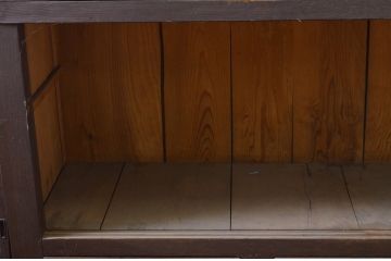 アンティーク家具　立派な六尺水屋箪笥(収納棚)(R-036600)