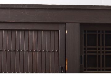 アンティーク家具　立派な六尺水屋箪笥(収納棚)(R-036600)