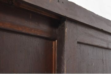 和製アンティーク　収納箪笥サイドボード(テレビ台、水屋箪笥、収納棚、戸棚、キャビネット)(R-036610)