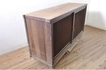 アンティーク家具　収納箪笥サイドボード(テレビ台、水屋箪笥)(R-036611)