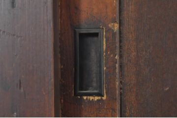アンティーク家具　和製アンティーク　六尺　重ね収納箪笥キャビネット(夜具箪笥、布団箪笥、テレビ台、和タンス、水屋箪笥)(R-036627)