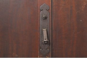 アンティーク家具　和製アンティーク　六尺　収納箪笥サイドボード(夜具箪笥、時代箪笥、和タンス、水屋箪笥)(R-036628)