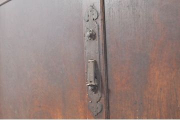 アンティーク家具　和製アンティーク　六尺　収納箪笥サイドボード(夜具箪笥、時代箪笥、和タンス、水屋箪笥)(R-036629)