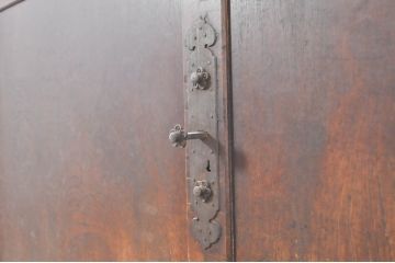 アンティーク家具　和製アンティーク　六尺　収納箪笥サイドボード(夜具箪笥、時代箪笥、和タンス、水屋箪笥)(R-036629)