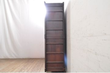 アンティーク家具　和製アンティーク　六尺水屋箪笥(重ね箪笥、時代箪笥、和タンス)(R-036630)