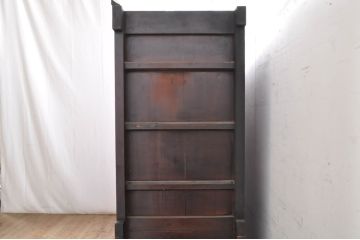 アンティーク家具　和製アンティーク　六尺水屋箪笥(重ね箪笥、時代箪笥、和タンス)(R-036630)