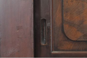 アンティーク家具　和製アンティーク　六尺水屋箪笥(重ね箪笥、時代箪笥、和タンス)(R-036630)