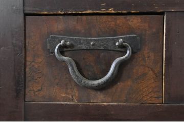 アンティーク家具　和製アンティーク　六尺水屋箪笥(重ね箪笥、時代箪笥、和タンス)(R-036630)