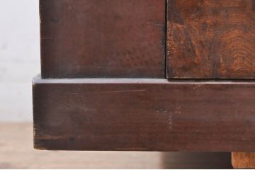 アンティーク家具　和製アンティーク　六尺水屋箪笥サイドボード(テレビ台、重ね箪笥、時代箪笥、和タンス)(R-036631)