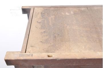 アンティーク家具　古民具　ヒノキ材　引き出し15杯!六尺サイズの収納箪笥サイドボード(水屋箪笥、テレビ台、チェスト、整理たんす)(R-036635)
