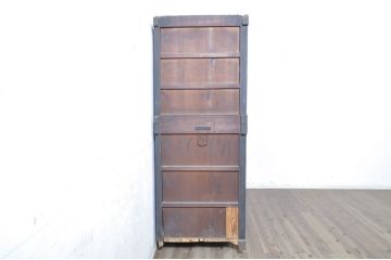 アンティーク家具　和の空間を引き立てる収納箪笥(キャビネット、水屋箪笥、夜具箪笥、布団箪笥)(R-036636)