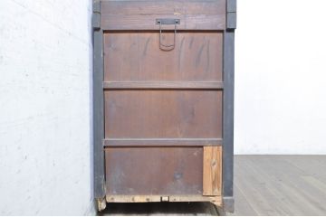 アンティーク家具　和の空間を引き立てる収納箪笥(キャビネット、水屋箪笥、夜具箪笥、布団箪笥)(R-036636)