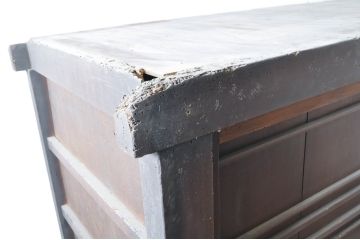 アンティーク家具　和の空間を引き立てる収納箪笥(キャビネット、水屋箪笥、夜具箪笥、布団箪笥)(R-036636)