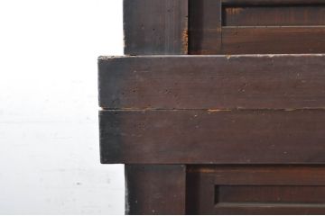アンティーク家具　和の空間を引き立てる収納箪笥(キャビネット、水屋箪笥、夜具箪笥、布団箪笥)(R-036636)