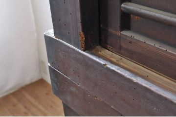 アンティーク家具　和の空間を引き立てる収納箪笥(キャビネット、水屋箪笥、夜具箪笥、布団箪笥)(R-036636)