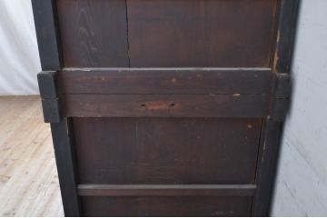 アンティーク家具　和の空間を引き立てる収納箪笥(キャビネット、水屋箪笥、夜具箪笥、布団箪笥)(R-036636)