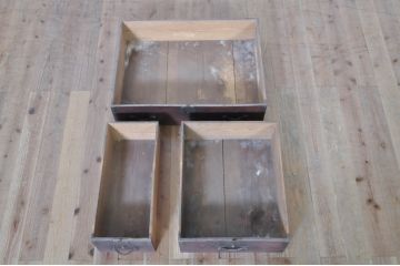 アンティーク家具　和の空間を引き立てる収納箪笥(キャビネット、水屋箪笥、夜具箪笥、布団箪笥)(R-036636)