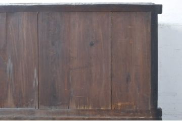 アンティーク家具　和の空間を引き立てる収納箪笥(キャビネット、水屋箪笥、夜具箪笥、布団箪笥)(R-036636)