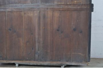 アンティーク家具　和の空間を引き立てる収納箪笥(キャビネット、水屋箪笥、夜具箪笥、布団箪笥)(R-036636)