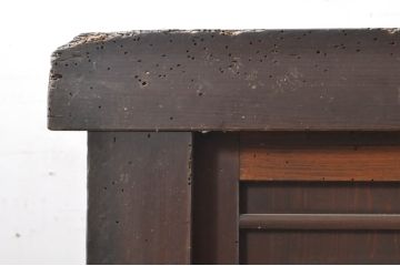 アンティーク家具　和の空間を引き立てる収納箪笥(サイドボード、水屋箪笥)(R-036637)
