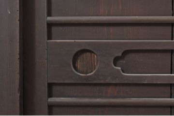 アンティーク家具　和の空間を引き立てる収納箪笥(サイドボード、水屋箪笥)(R-036637)