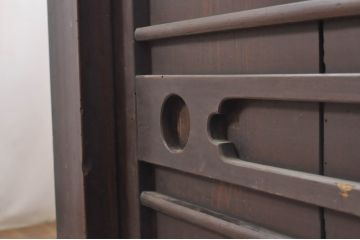 アンティーク家具　和の空間を引き立てる収納箪笥(サイドボード、水屋箪笥)(R-036637)
