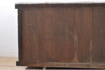 アンティーク家具　和の空間を引き立てる収納箪笥(サイドボード、水屋箪笥)(R-036637)