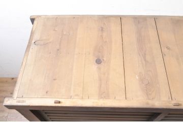 アンティーク家具　和の空間を引き立てる収納箪笥(キャビネット、水屋箪笥)(R-036638)