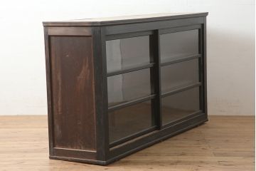 アンティーク家具　和製アンティーク　重ねキャビネット・重ね(戸棚、水屋箪笥、収納棚)(R-036639)