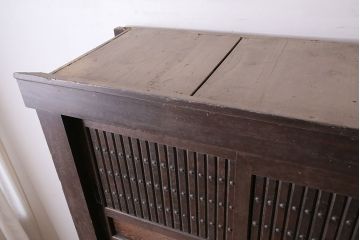 アンティーク家具　明治大正期　重ね水屋箪笥(収納棚)(R-036663)