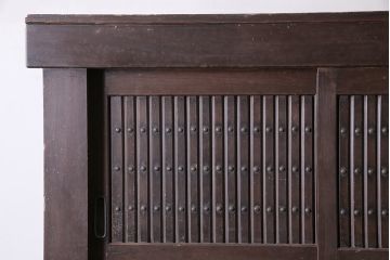 アンティーク家具　明治大正期　重ね水屋箪笥(収納棚)(R-036664)