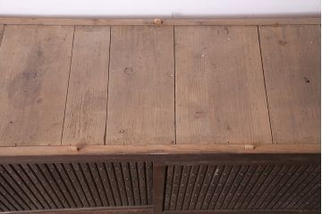 アンティーク家具　明治大正期　重ね水屋箪笥(収納棚)(R-036665)