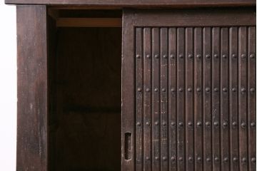 アンティーク家具　明治大正期　重ね水屋箪笥(収納棚)(R-036665)